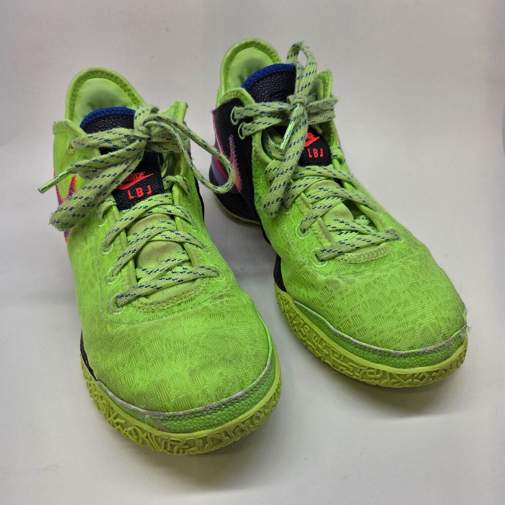 Nike Zoom Lebron NXXT GEN Glitch DR8784-300 Basketball Sneakers US 8 EUR 41